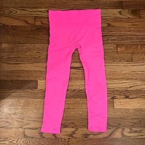 TLA by Morgan Stewart neon pink leggings